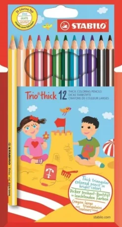 Stabilo Trio Dik Kleurpotlood (12 stuks) Sale