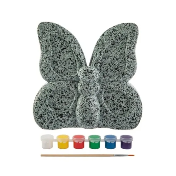 Grafix Stenen Vlinder Schilderen 8 Delig 12cm Fashion