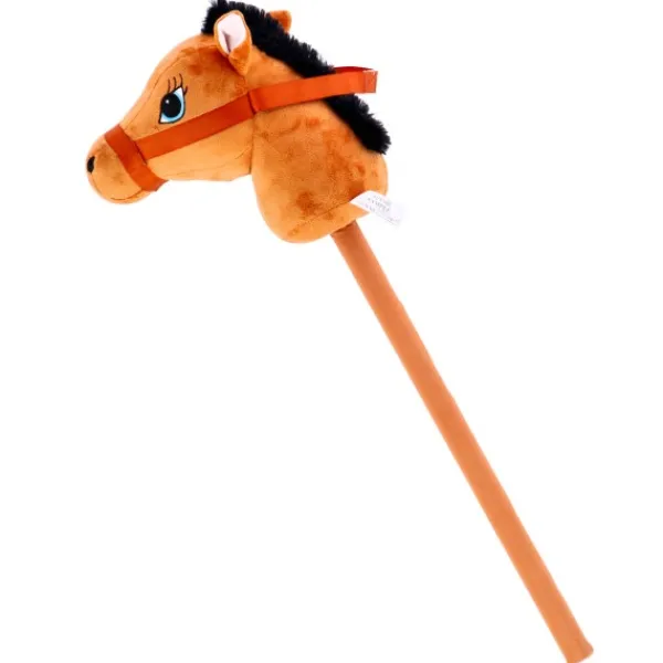 Pluchiez Stokpaardje Pluche 70 Cm Clearance