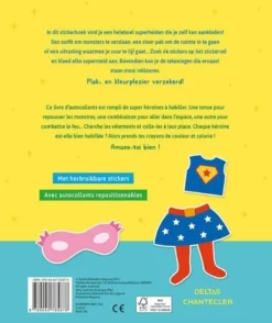 Deltas Super Girls Sticker Fun - Aankleedpoppen Online