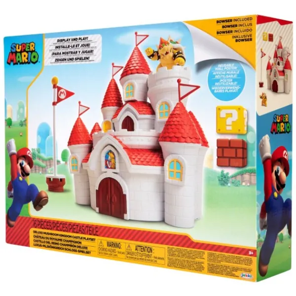 Nintendo Super Mario Kasteel Mushroom Kingdom (Voor 6,5Cm Figuren) Discount