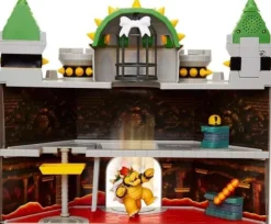 Nintendo Super Mario Mega Kasteel Bowser Met Figuurtje 6,5 Cm Fashion