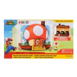 Nintendo Super Mario Toad huis deluxe voor figuren van 6,5cm Hot