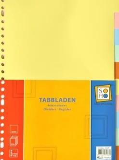 De Grote Speelgoedwinkel Tabbladen 10-delig Karton voordelig online kopen? New