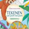 Deltas Tekenen Van Punt Tot Punt Voor Volwassenen - Dieren Van De Wereld Discount