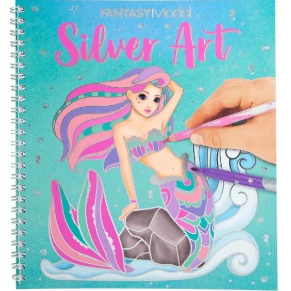 Depesche Topmodel Fantasy Model Silver Art Kleurboek Outlet