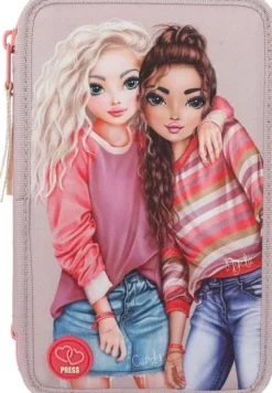 Depesche Topmodel 3-Vaks Etui Best Friends Led Best