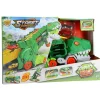 De Grote Speelgoedwinkel Transporter Carrycase Dino Met 2 Diecast Auto's Hot