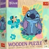 Trefl Puzzel Stitch Hout Figuur 50 Stukjes Luxe New