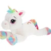Pluchiez Unicorn Pluche Wit Liggend 80 Cm Online