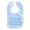 De Grote Speelgoedwinkel Very Important Baby Slabber ' Allercoolste Papa' Blauw-wit New