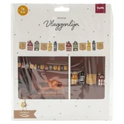 Folat Vlaggenlijn Sint En Piet 4 Meter Sale