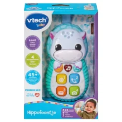 Vtech Baby Hippofoontje Blauw Fashion