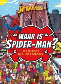 Deltas Waar Is Spider-Man? Het Originele Kijk En Zoekboek Fashion