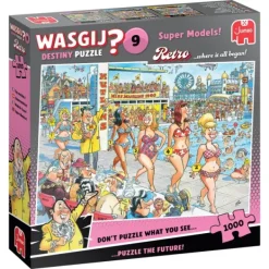 Jumbo Wasgij Puzzel Retro Topmodellen 1000 Stukjes Outlet