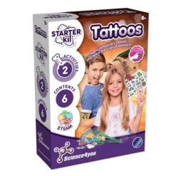 Science 4 You Wetenschap Tattoo Starter Set Clearance