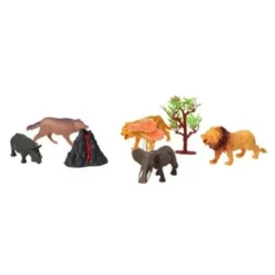 De Grote Speelgoedwinkel Wilde Dieren Set 8 Delig New