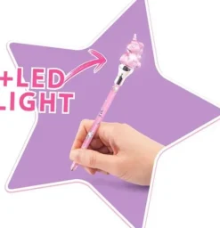Depesche Ylvi Pen Met Eenhoorn Topper En Led Licht Fashion