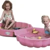 Paradiso Toys Zandbak Schelp Roze 89x78 Cm Best