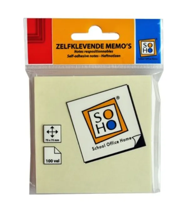 De Grote Speelgoedwinkel Zelfklevende memo's 75*75MM voordelig online kopen? Online