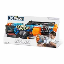 Zuru X-Shot Skins Last Stand Met 16 Darts Sale